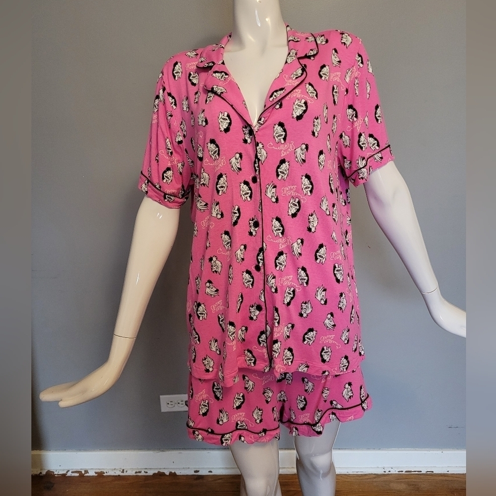 Disney X Joe Fresh Cruella Pajama Set, VGUC, Size M - Picture 5 of 8